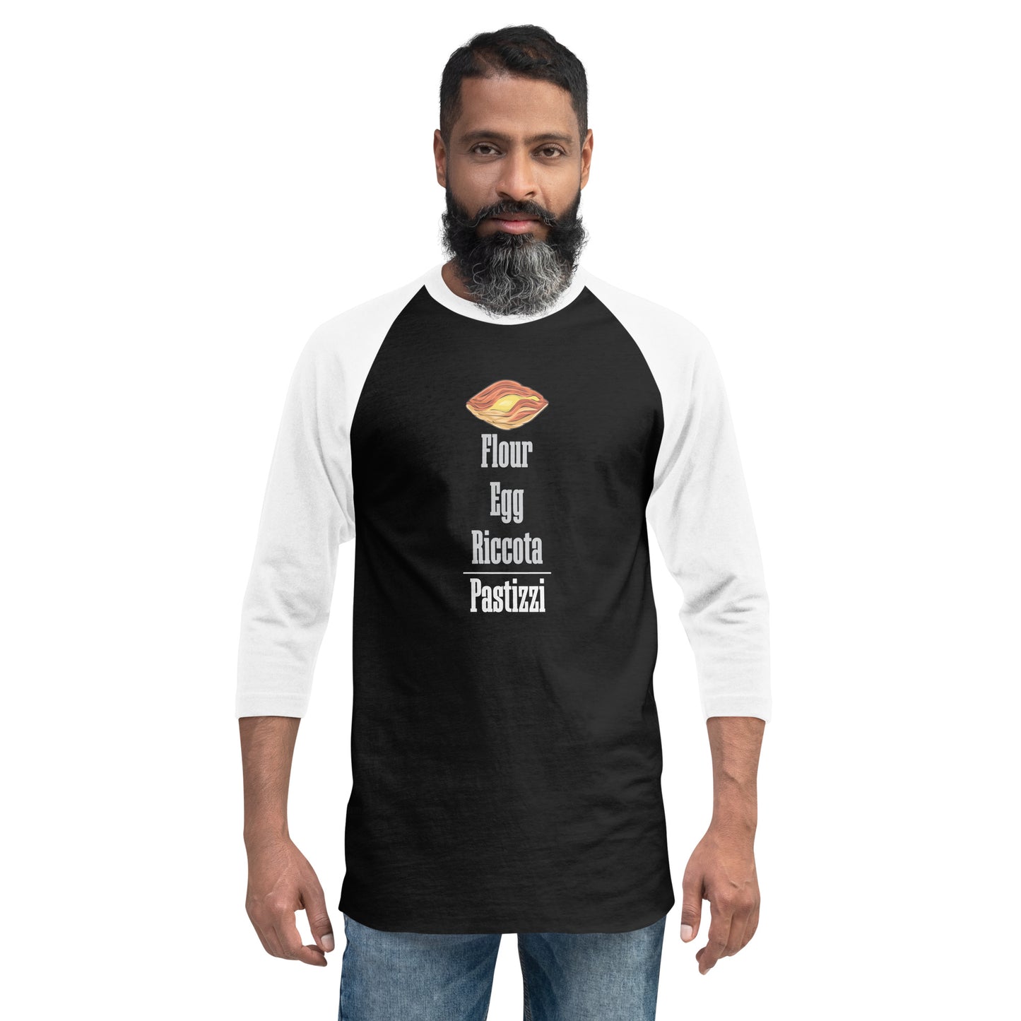 Pastizzi Unisex 3/4 Sleeve Raglan Shirt - Malta