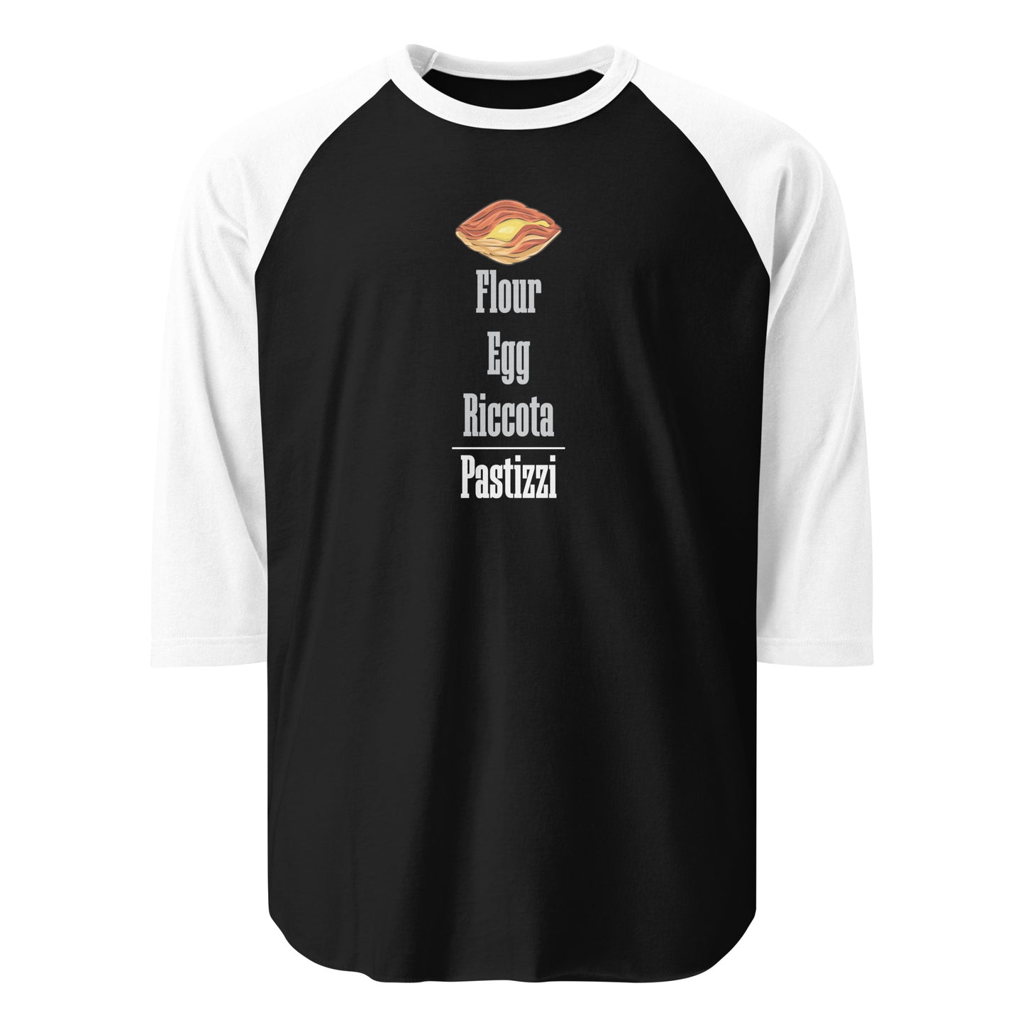 Pastizzi Unisex 3/4 Sleeve Raglan Shirt - Malta
