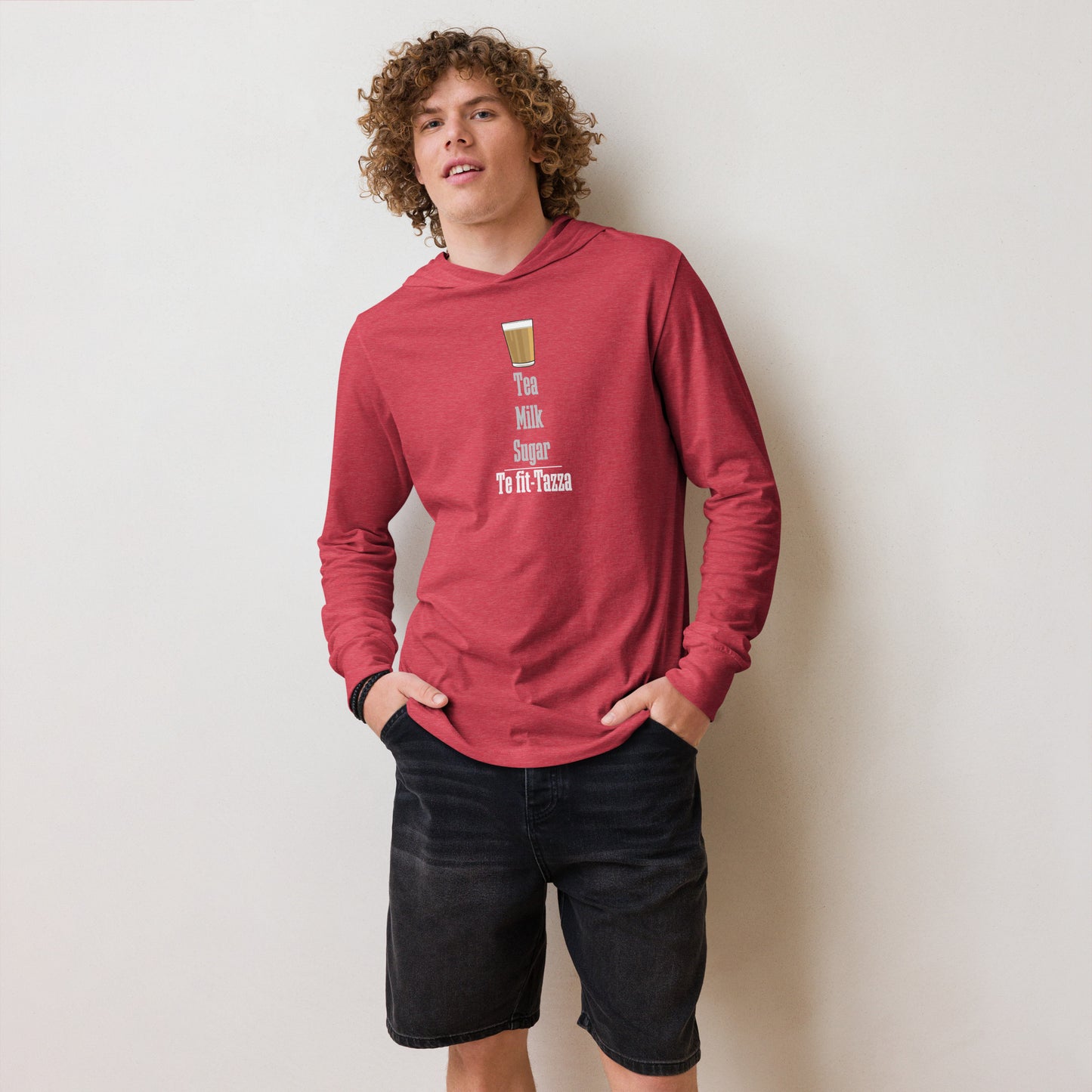 Te fit-Tazza Unisex Hooded Long-Sleeve Tee - Malta